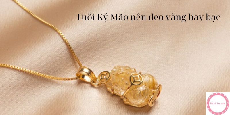 Tuổi Kỷ Mão nên đeo vàng hay bạc