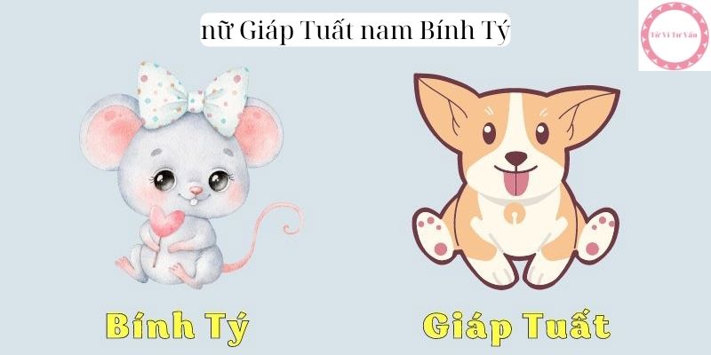 nữ Giáp Tuất nam Bính Tý