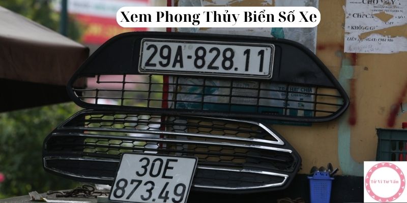 xem phong thủy biển số xe 